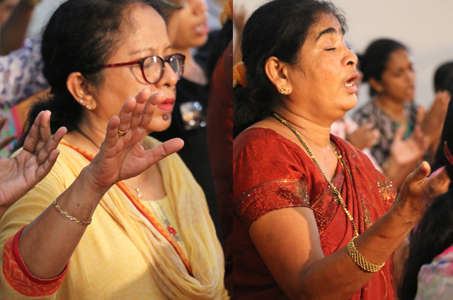 Hundreds massed into the one-day fasting prayer of Grace Ministry organized at Prayer Center in Mangalore here on May 18, 2018. People witnessed Healing, Deliverance, and life-changing testimonies. 